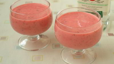 клубничный ликер со сгущенкой