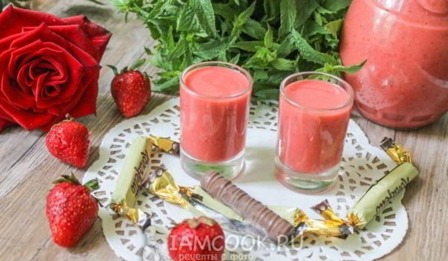 Рецепт клубничного ликера