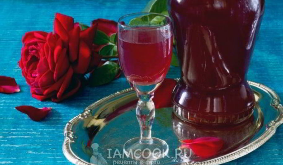Рецепт ликера из лепестков роз