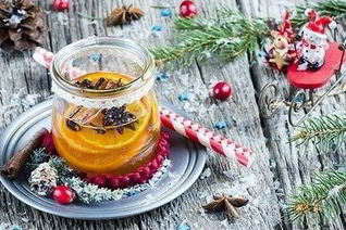 Мандариновый ликер с медом