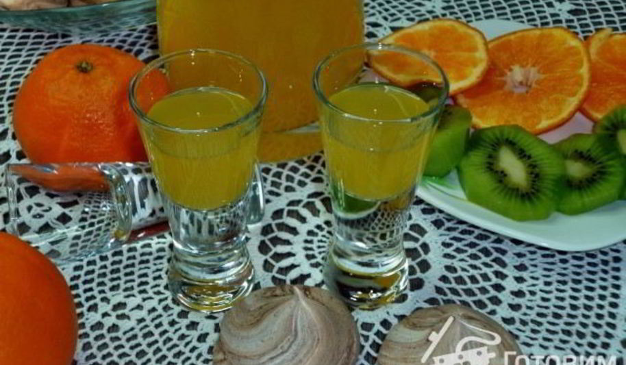 Рецепт оранчеллоликера апельсино-мандариновый