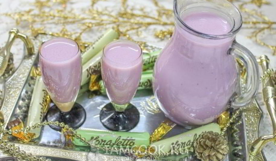 Рецепт вишневого ликера со сгущенкой