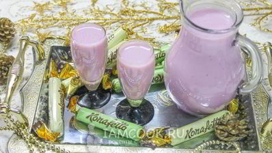 вишневый ликер со сгущенкой