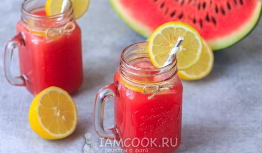 Рецепт арбузного лимонада