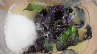 базиликовый лимонад