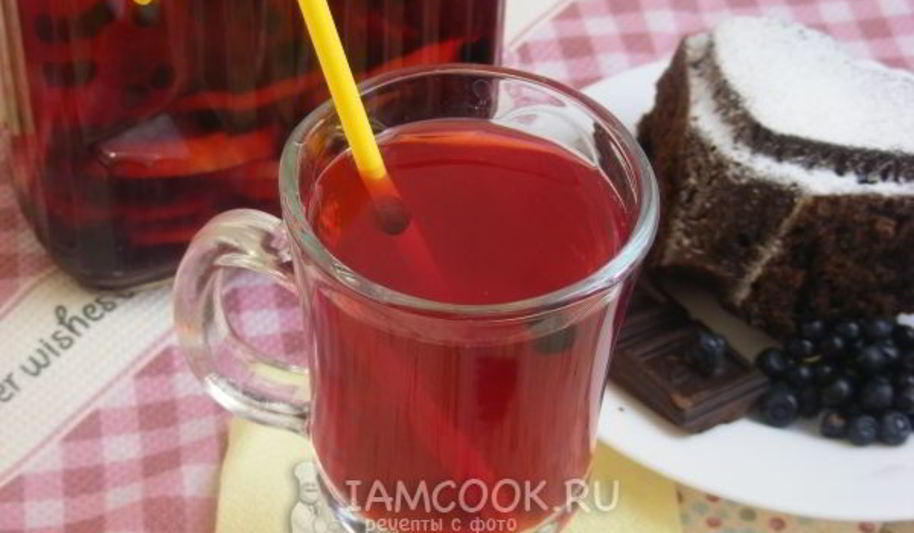 Рецепт черничного лимонада