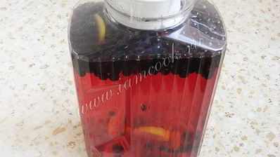 черничный лимонад