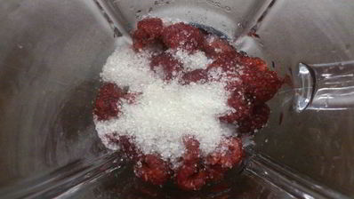 домашний малиновый лимонад