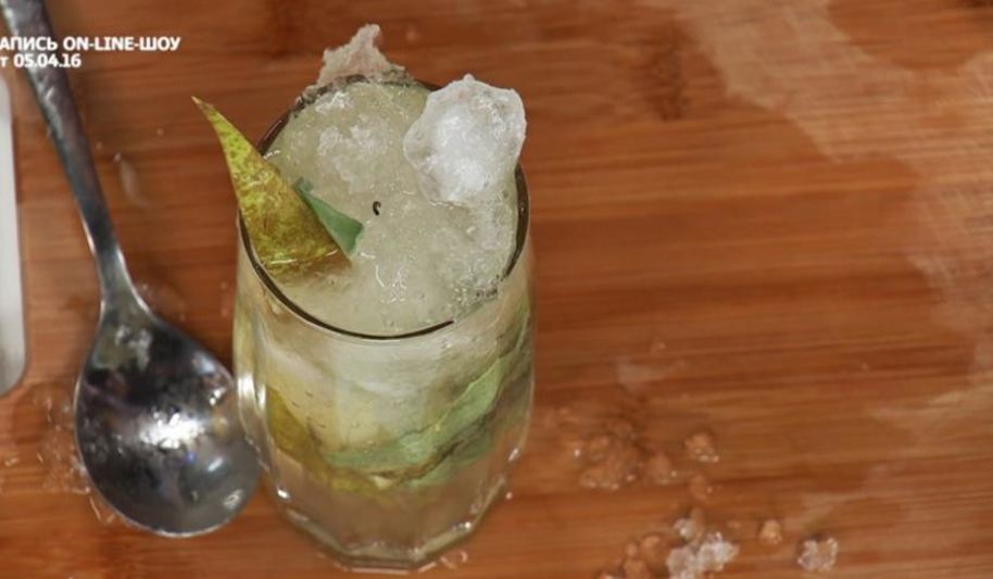 Рецепт грушевого лимонада с шалфеем