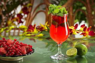 Клубничный лимонад