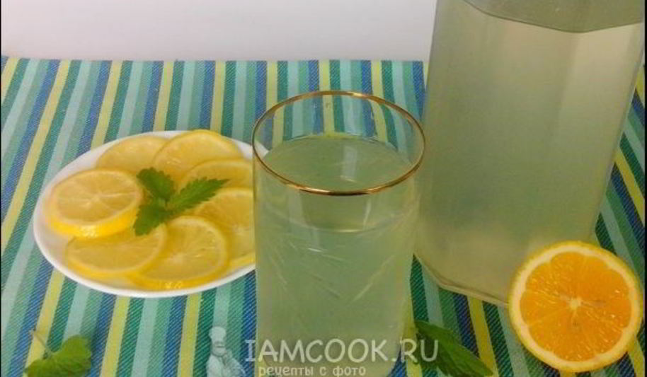 Рецепт лимонада из лимонов