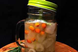 Лимонад из тархуна и облепихи