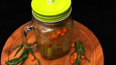 лимонад из тархуна и облепихи