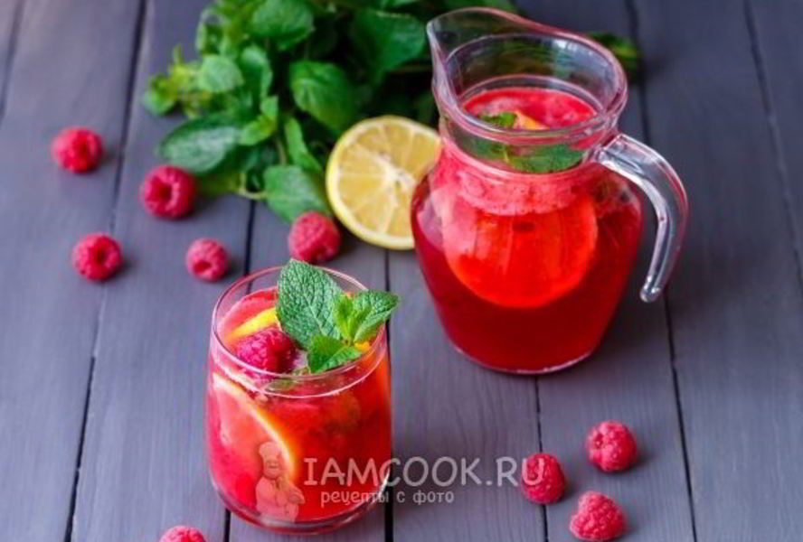 Малиновый лимонад