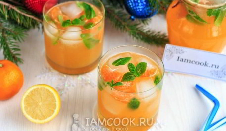 Рецепт мандаринового лимонада