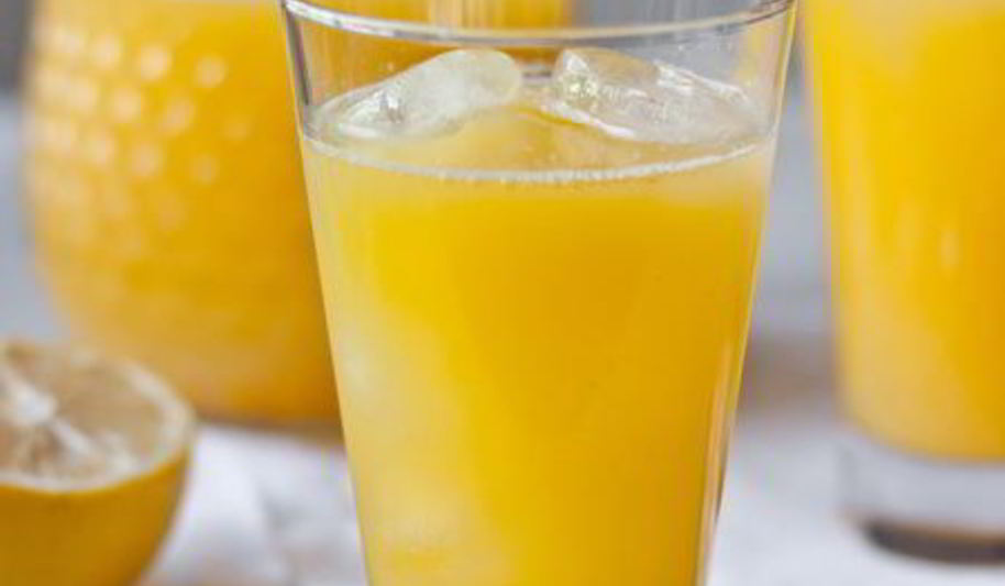 Рецепт персикового лимонада