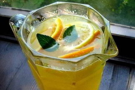 Полезный натуральный лимонад