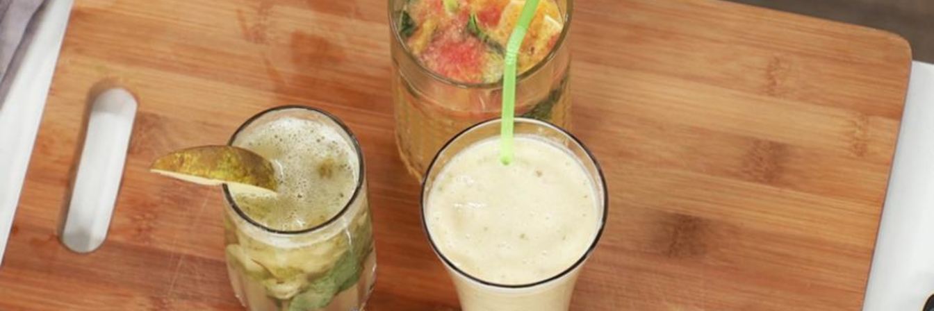 Цитрусовый лимонад с базиликом