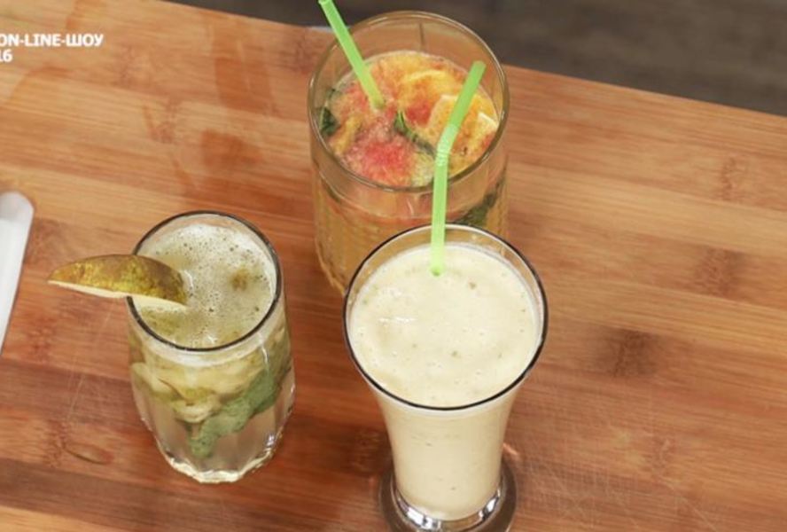 Цитрусовый лимонад с базиликом