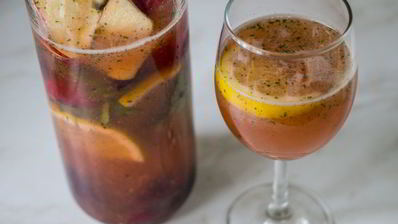 яблочный лимонад с мятой