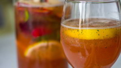 яблочный лимонад с мятой