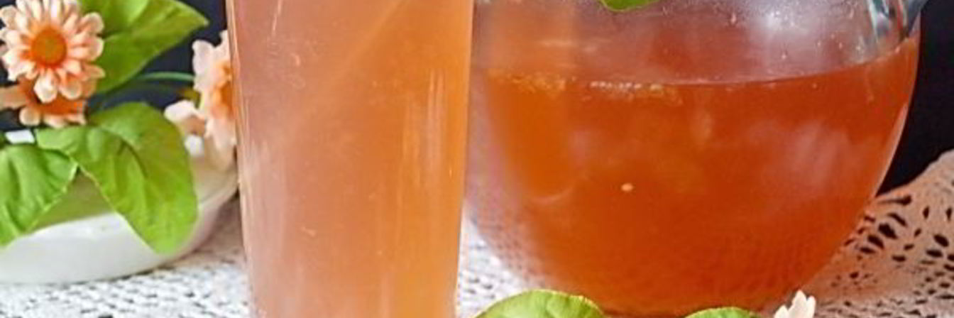 Лимонно-апельсиновый напиток с базиликом