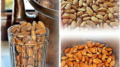 миндальное молоко и сливки