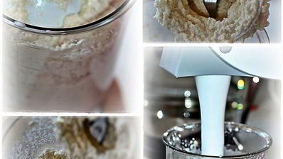 миндальное молоко и сливки