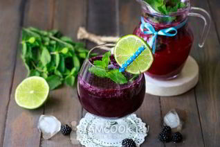 Ежевичный мохито
