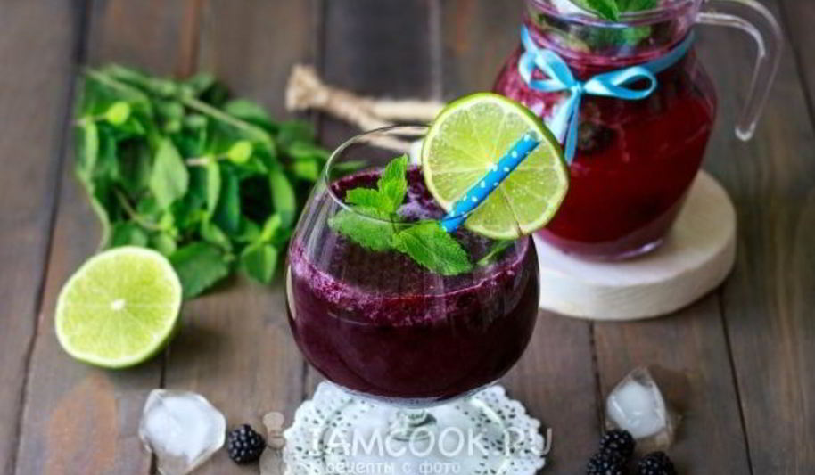 Рецепт ежевичного мохито