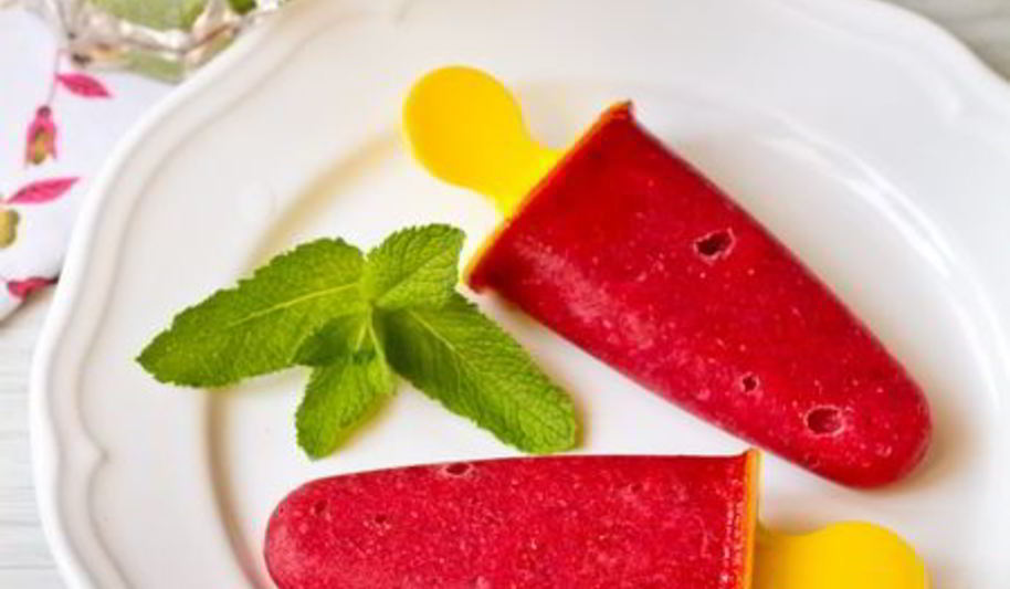 Рецепт фруктового льда клубничного мохито
