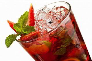 Гранатовый Мохито с лаймом