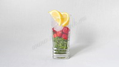 клубничный мохито, безалкогольный
