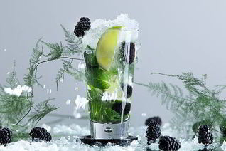 Мохито ежевичный