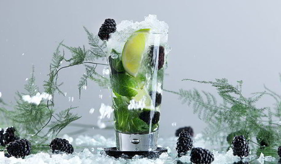 Рецепт мохито ежевичного