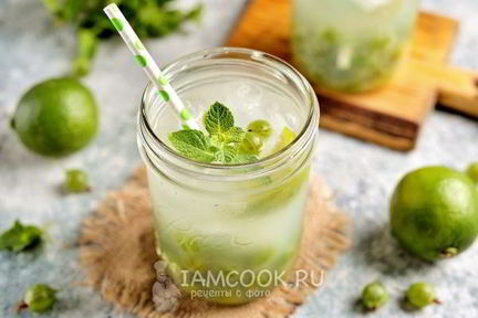 Мохито из крыжовника