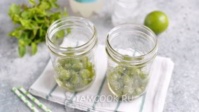 мохито из крыжовника