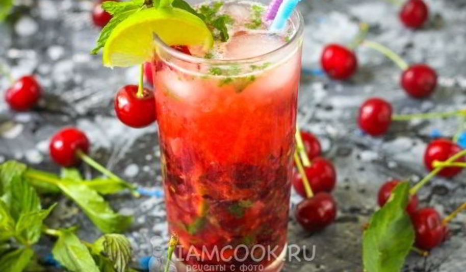 Рецепт вишневого мохито