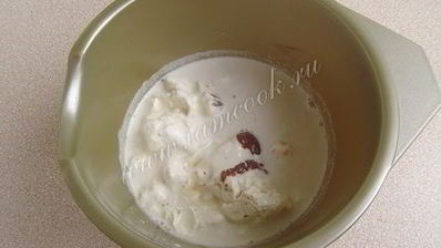 молочный коктейль с коньяком и шоколадным пудингом