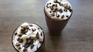 молочный коктейль с печеньем орео