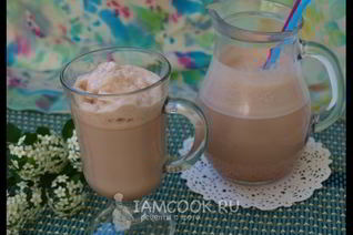 Шоколадный молочный коктейль