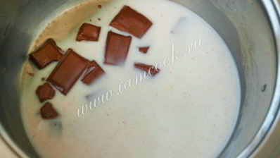 шоколадный молочный коктейль