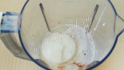 шоколадный молочный коктейль