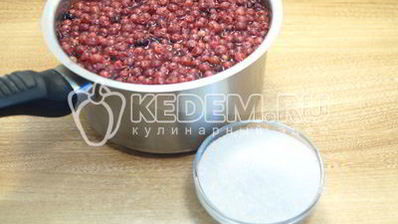 брусничный морс с мятой