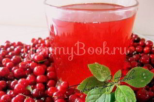 Брусничный морс