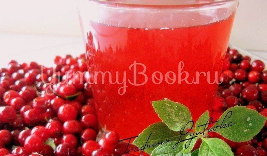 Рецепт брусничного морса