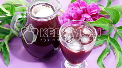 домашний морс из замороженных ягод