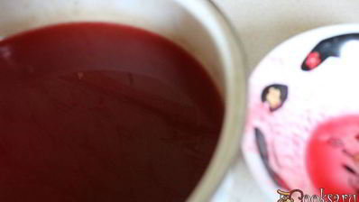 калиновый морс с мятой