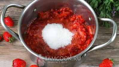 клубничный морс