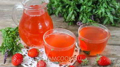 клубничный морс